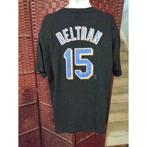 Vintage Majestic Carlos Beltran New York Mets T Shirt XXL